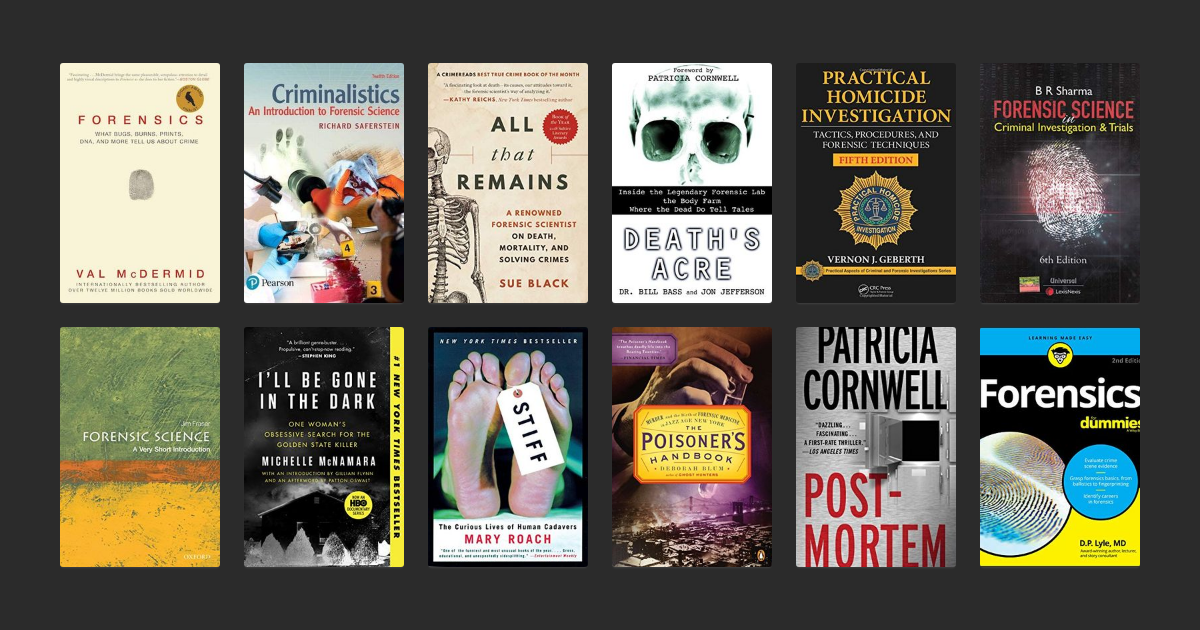 26 Best Books on Forensic Science