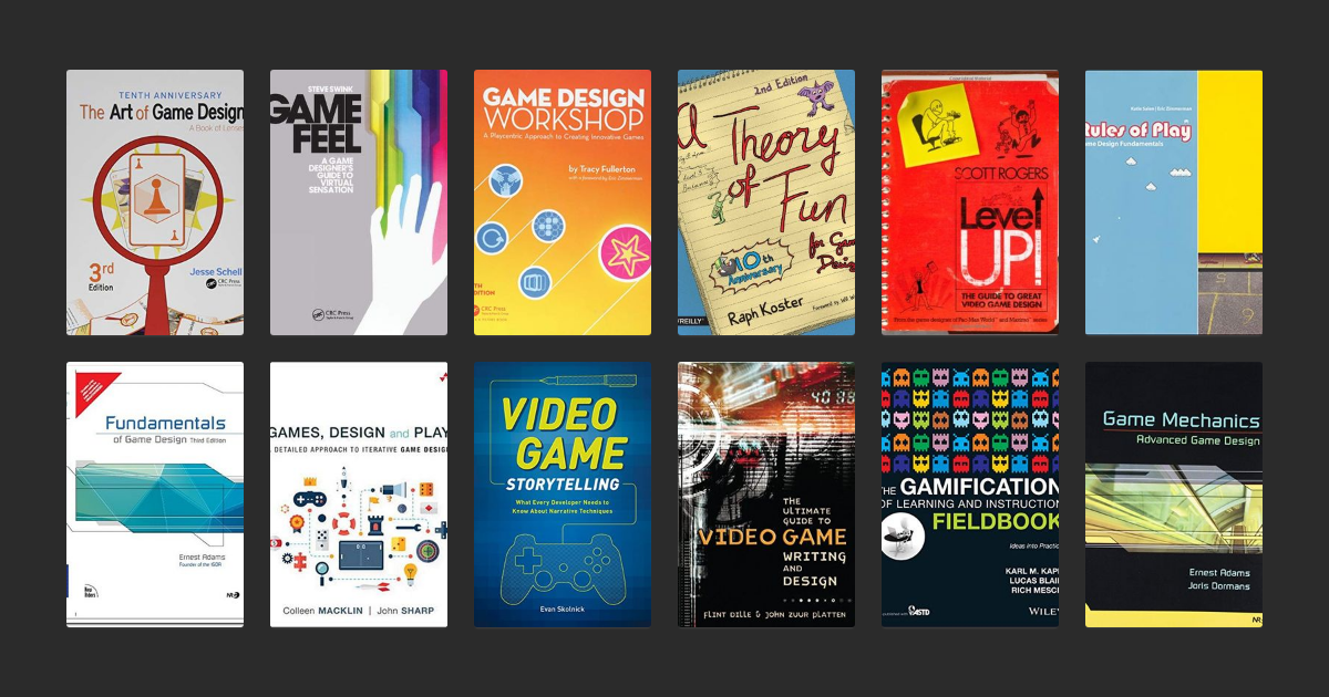 Лучшие книги по геймдизайну
