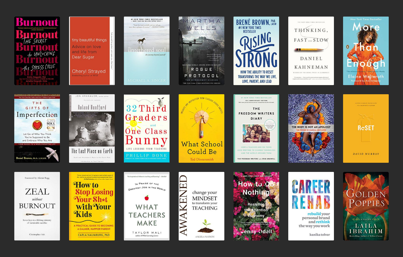 22 Best Books on Burnout