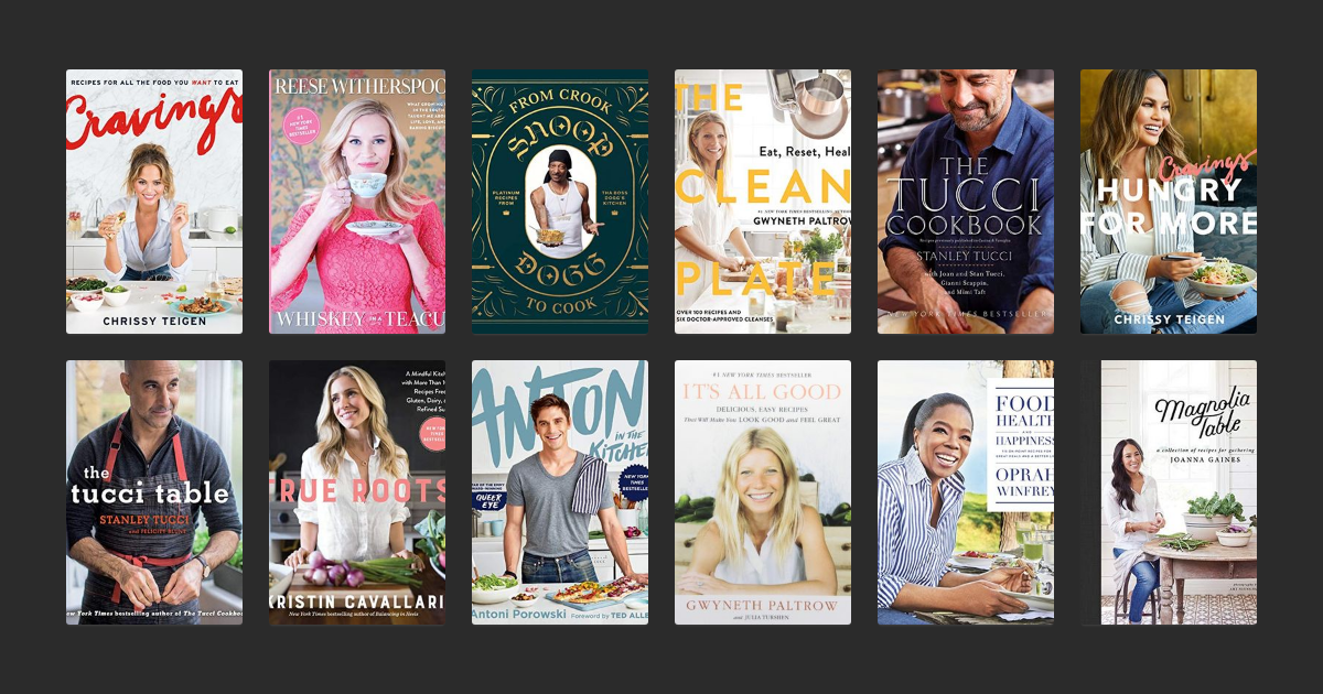 52 Best Celebrity Cookbooks