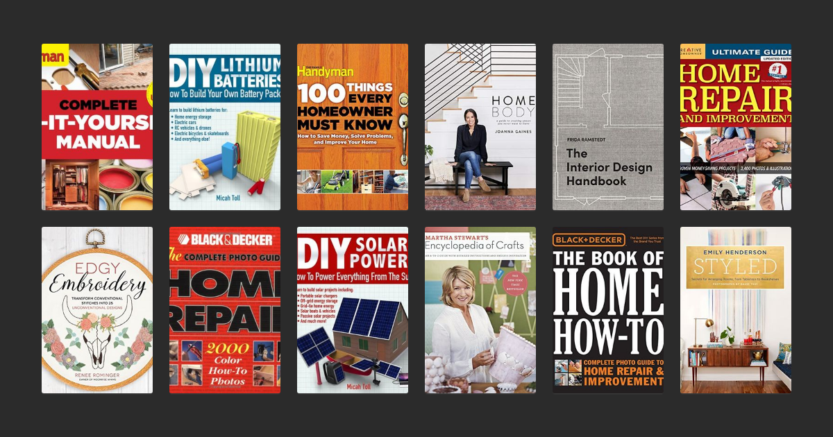 13 Best DIY Books