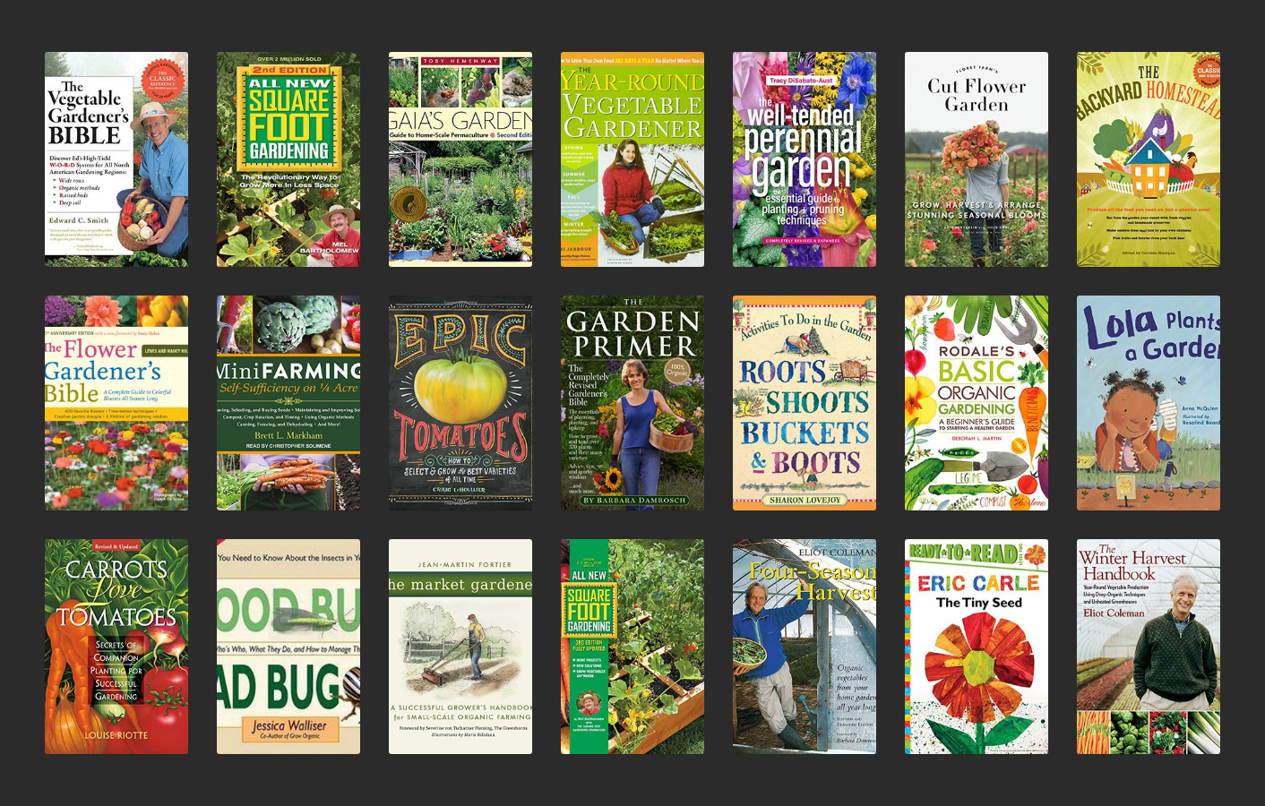 100 Best Gardening Books