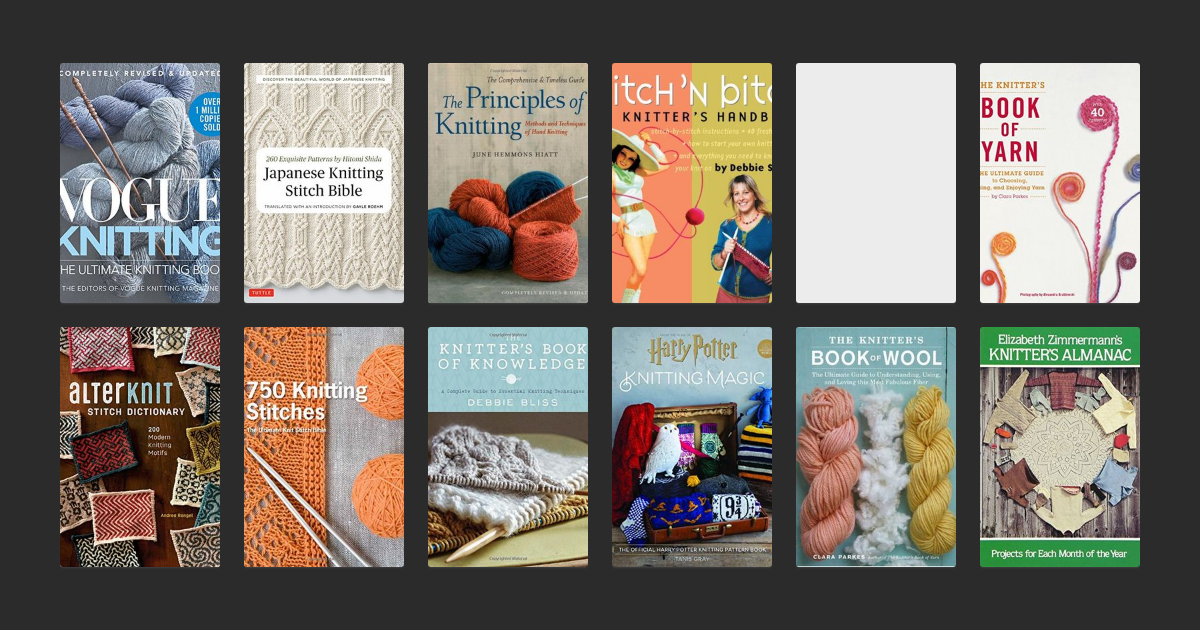 100 Best Knitting Books