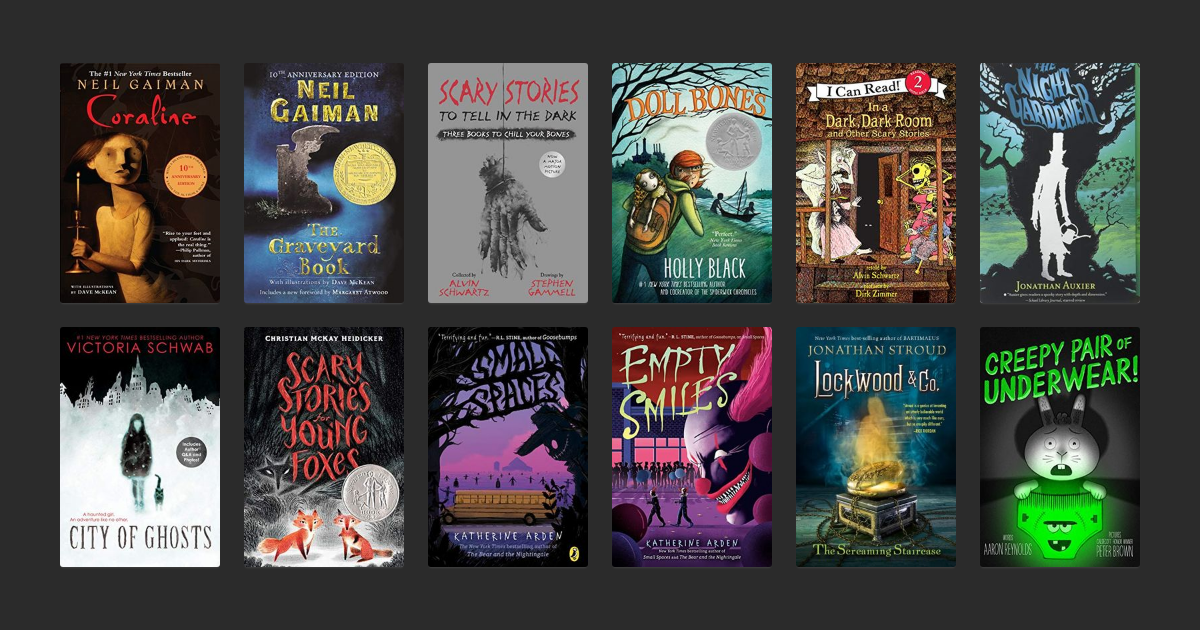 25 Best Horror Chapter Books for Kids Ages 9-12 Years