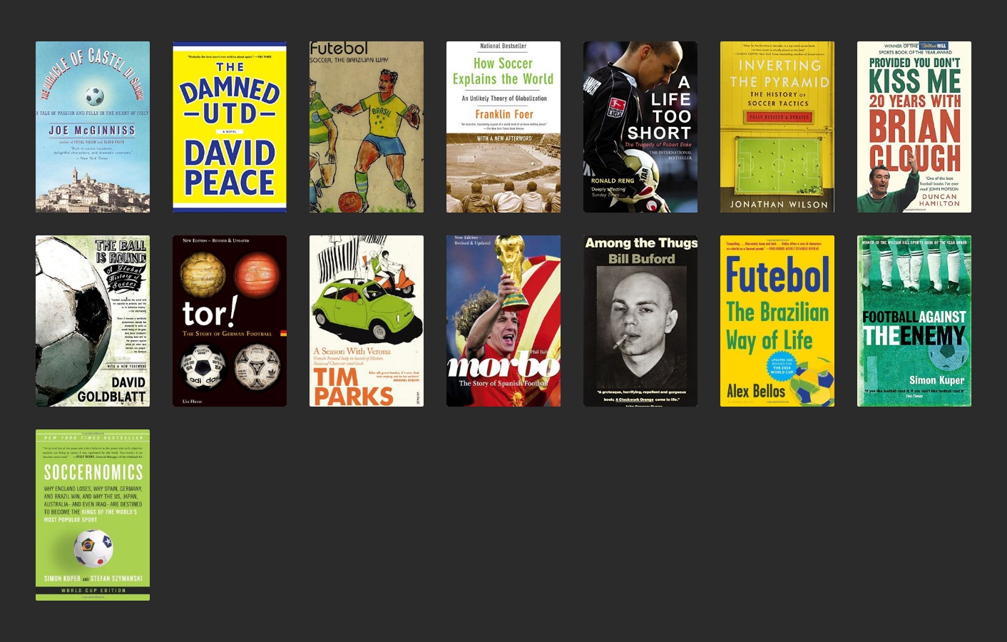 58 Best Soccer Books