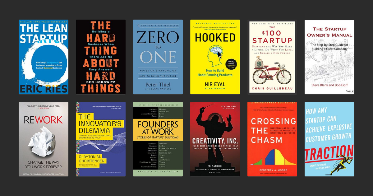 100 Best Startup Books