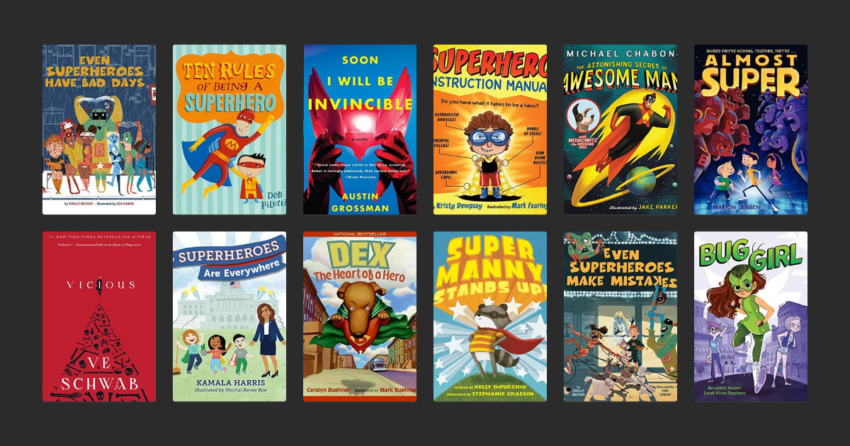 74 Best Superhero Books