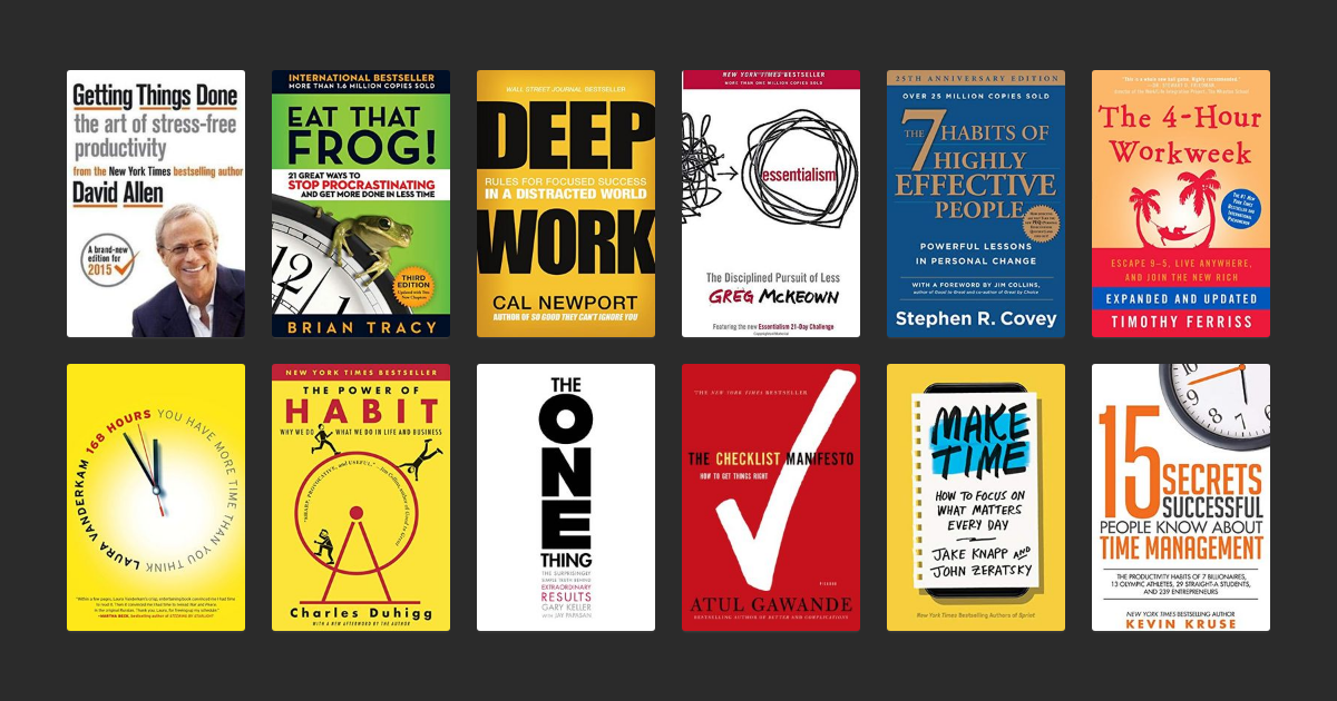 88 Best Time Management Books