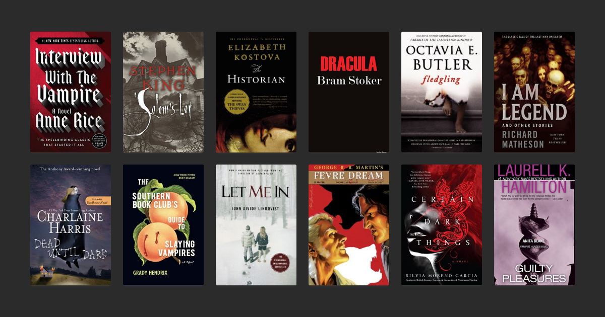 Лучшие книги о вампирах