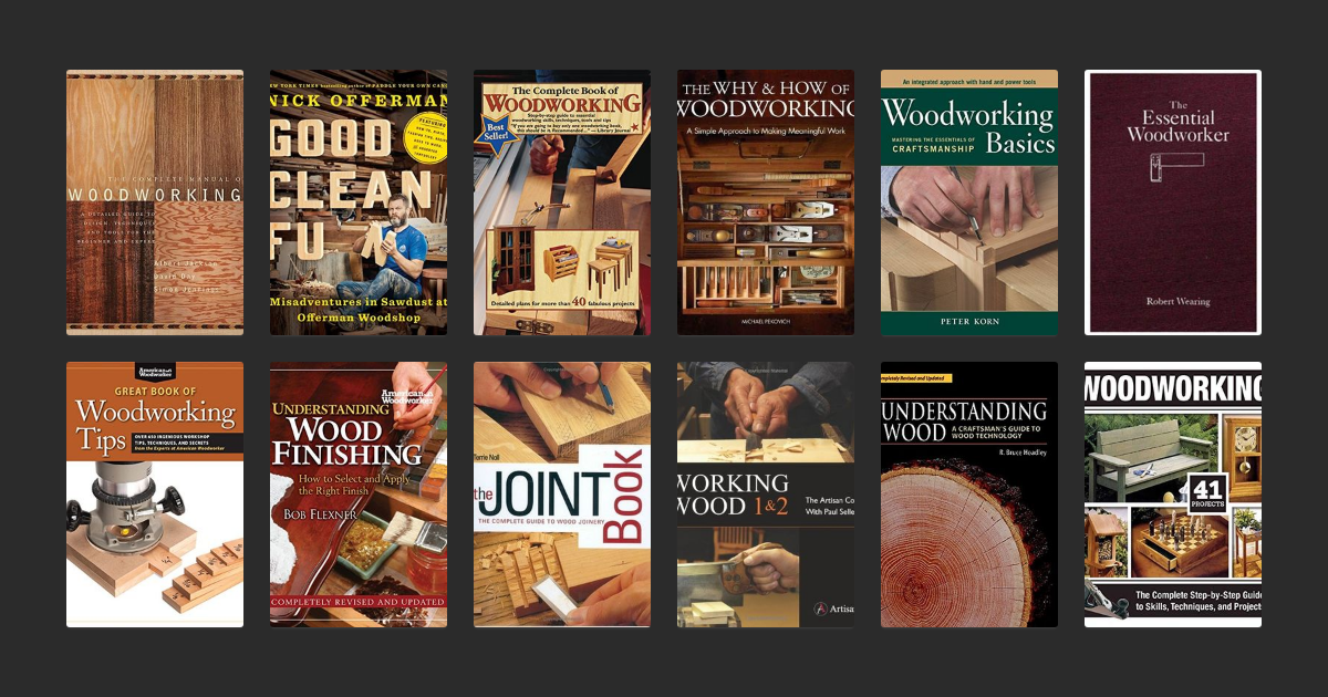32 Best Woodworking Books