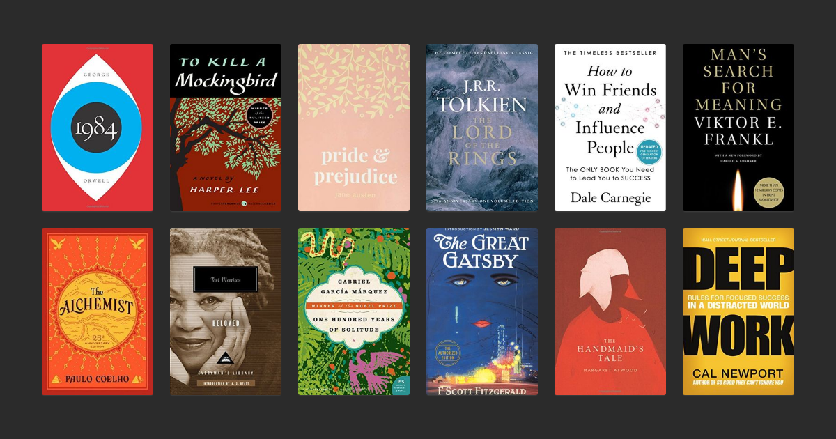 100 Must Read Books Of All Time