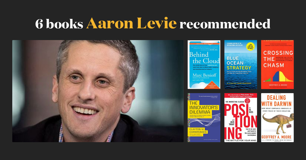 6 books Aaron Levie recommended