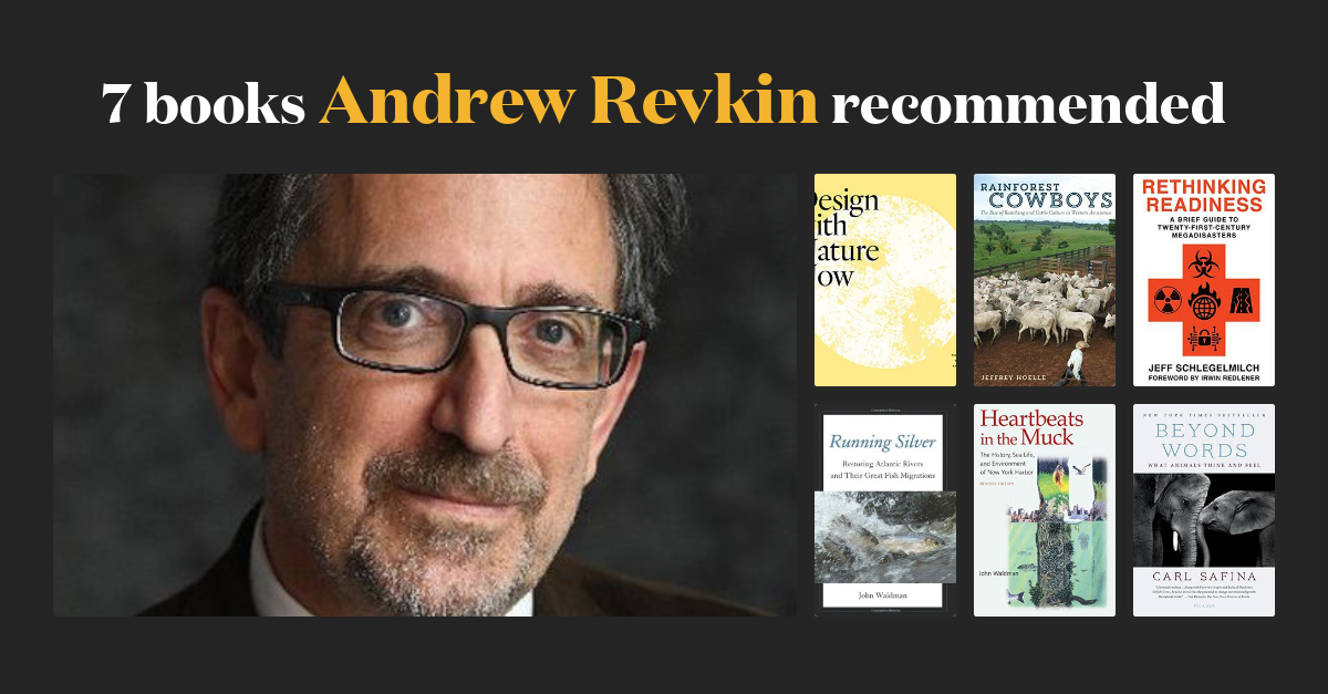 8 books Andrew Revkin recommended