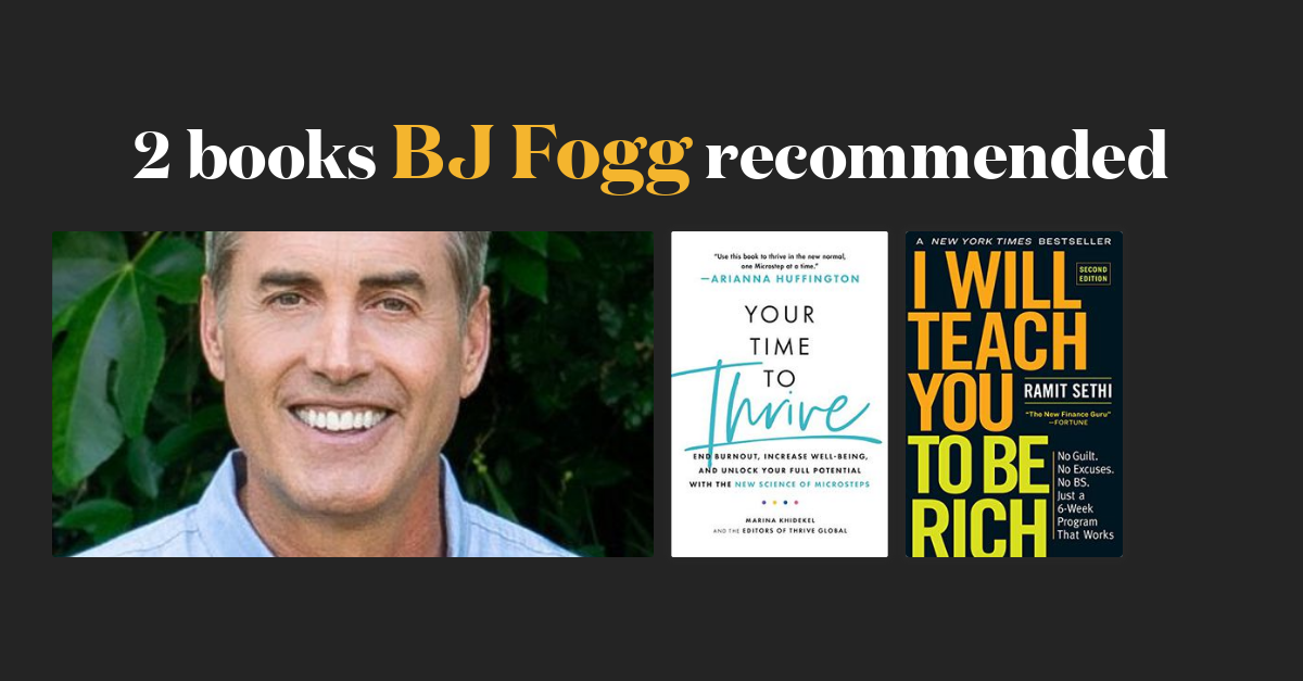 5 Books BJ Fogg Recommended