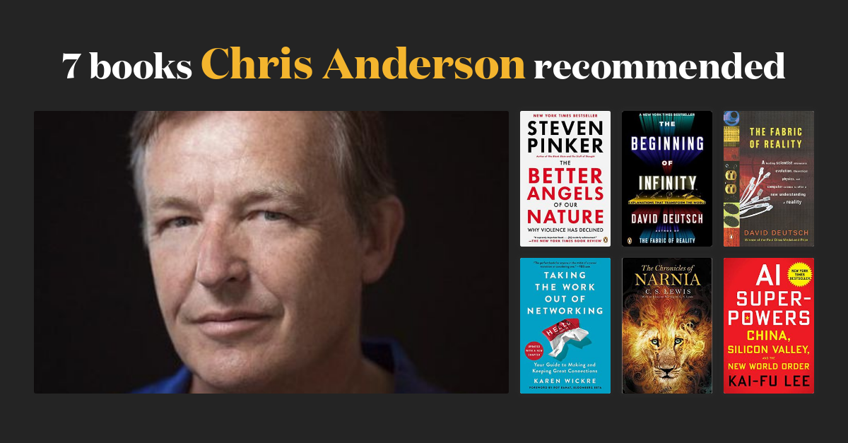 8 books Chris Anderson