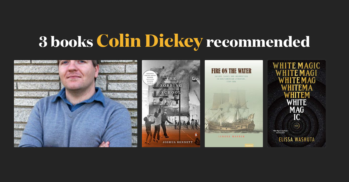 4 books Colin Dickey recommended