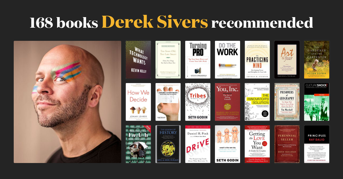 170 books Derek Sivers recommended