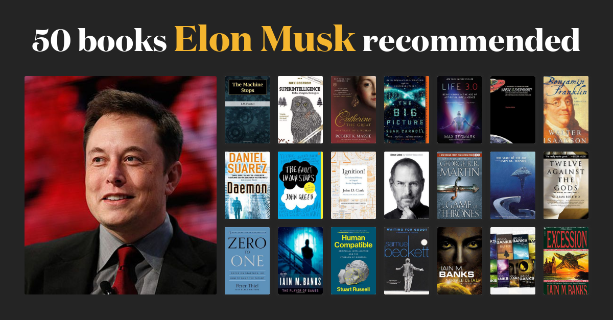 51 books Elon Musk