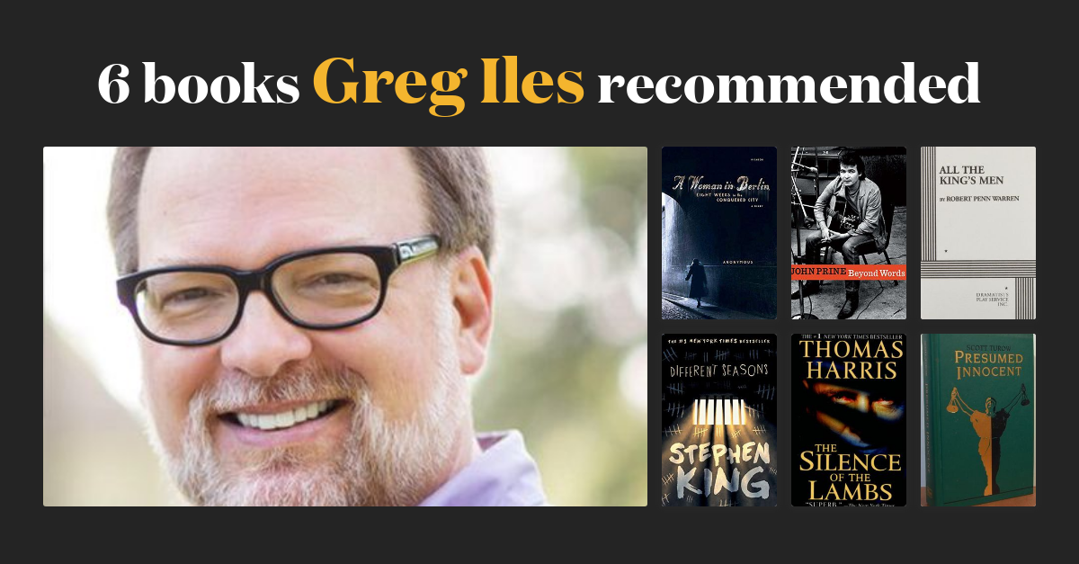 9 books Greg Iles