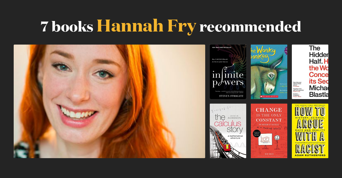 7 Books Hannah Fry Recommended 
