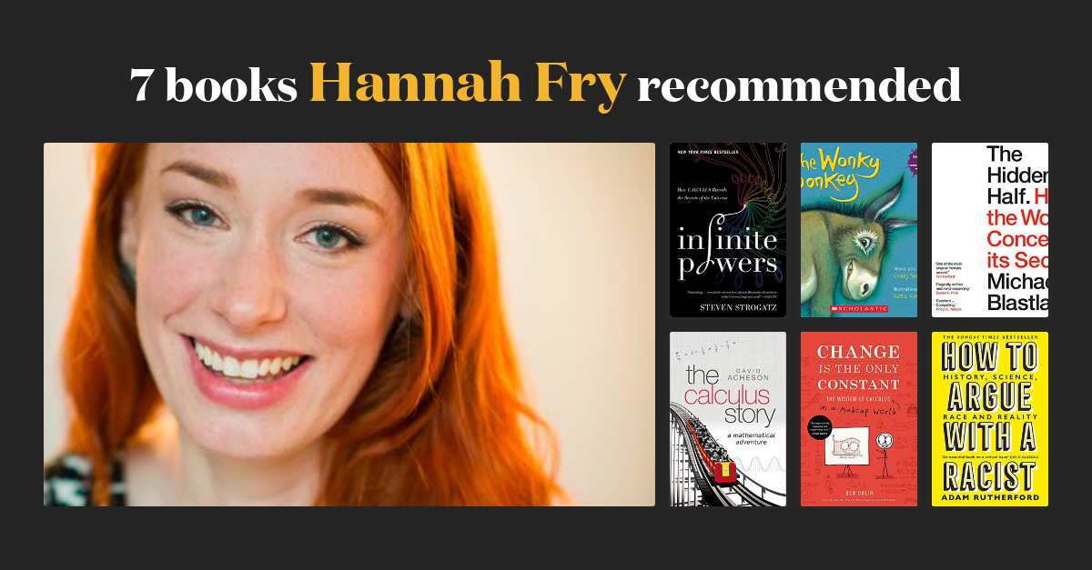 8 Books Hannah Fry Recommended