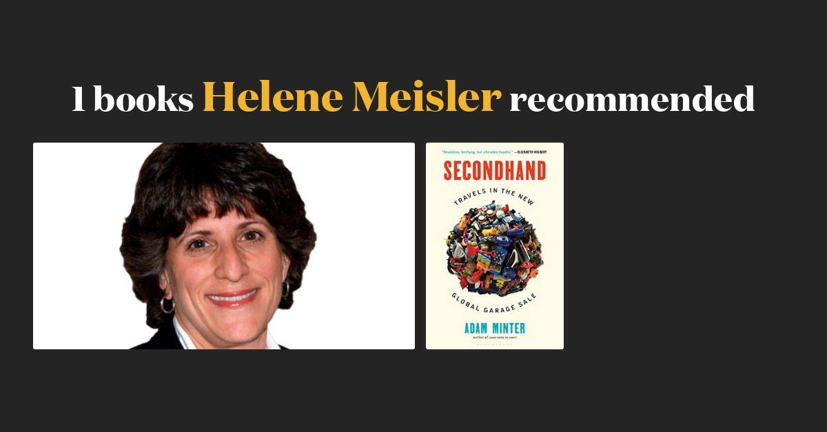 3 books Helene Meisler recommended