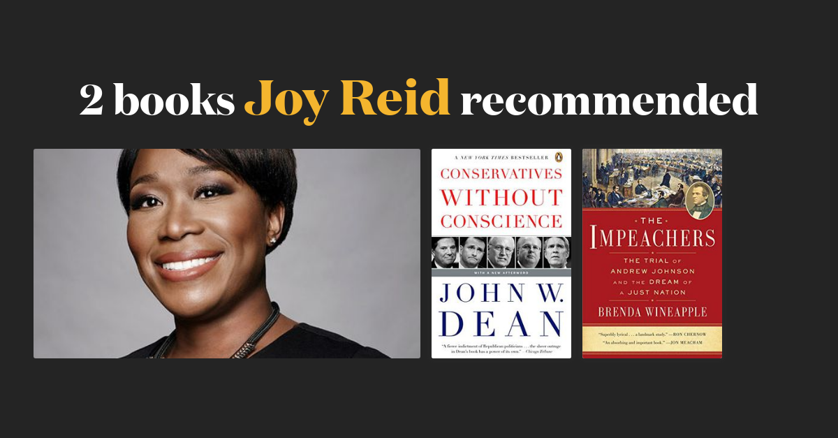 3 books Joy Reid