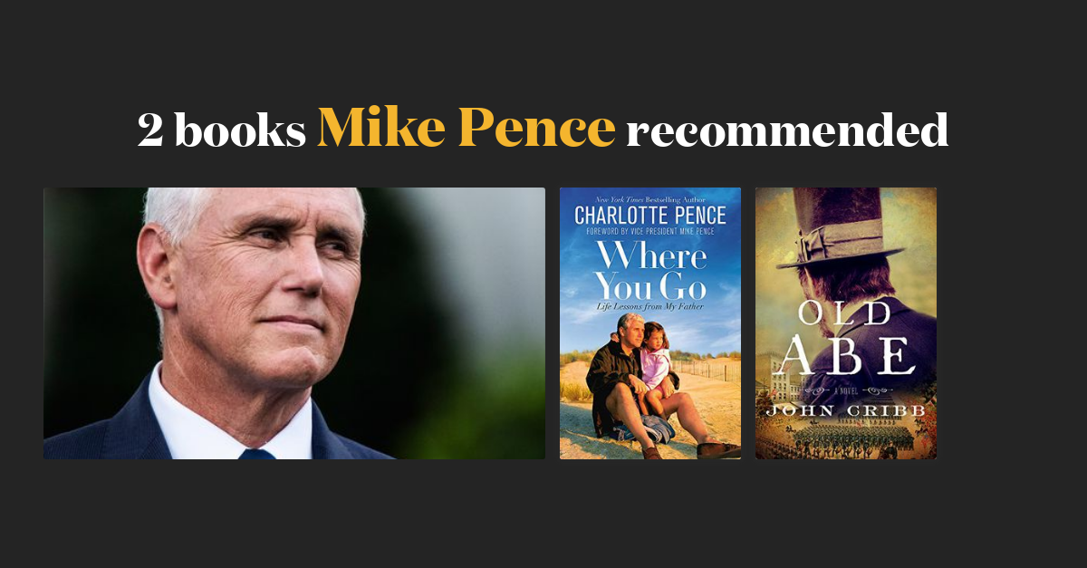 3 books Mike Pence recommended