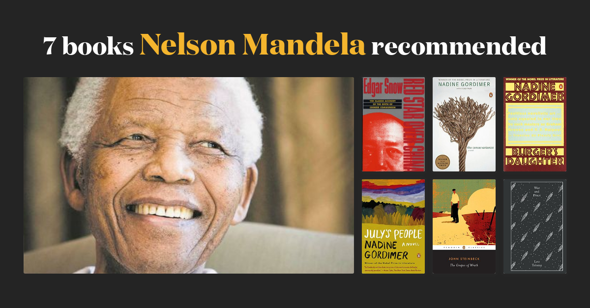 7 Books Nelson Mandela Recommended