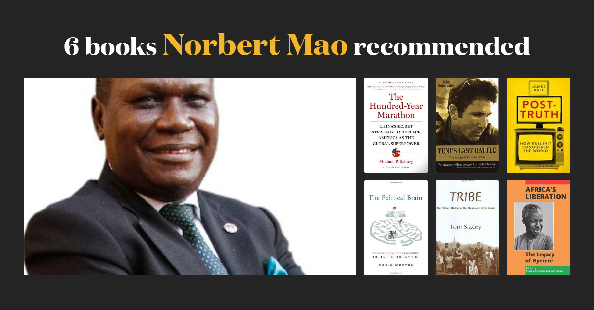 8 books Norbert Mao recommended