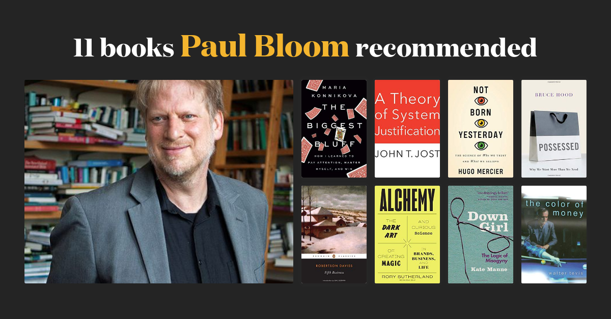14 books Paul Bloom