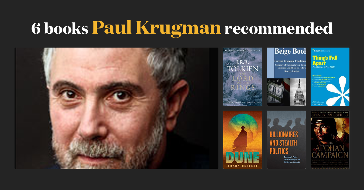 7 books Paul Krugman