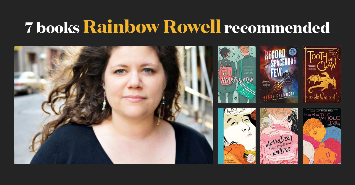9 books Rainbow Rowell recommended