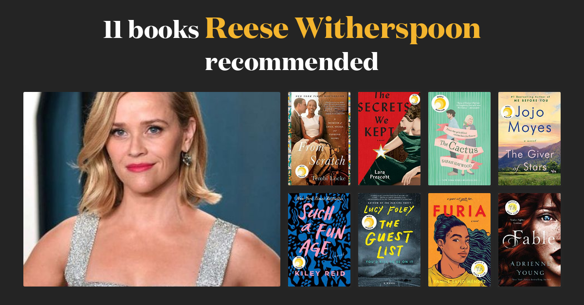 11 books Reese Witherspoon