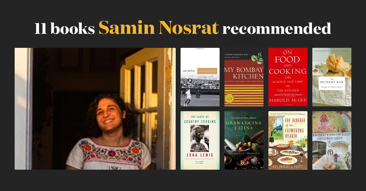 11 books samin nosrat recommended