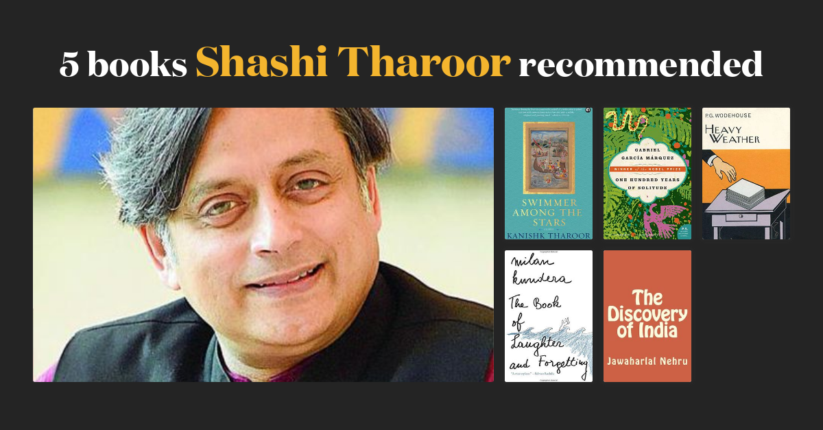 6 Books Shashi Tharoor Recommended