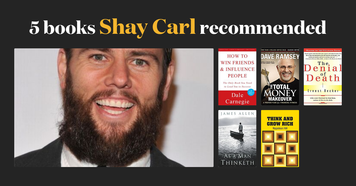 5 books Shay Carl recommended