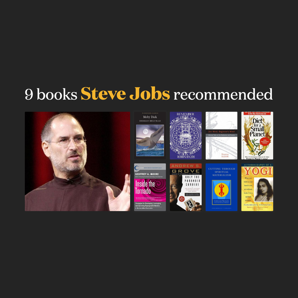 30 books Steve Jobs