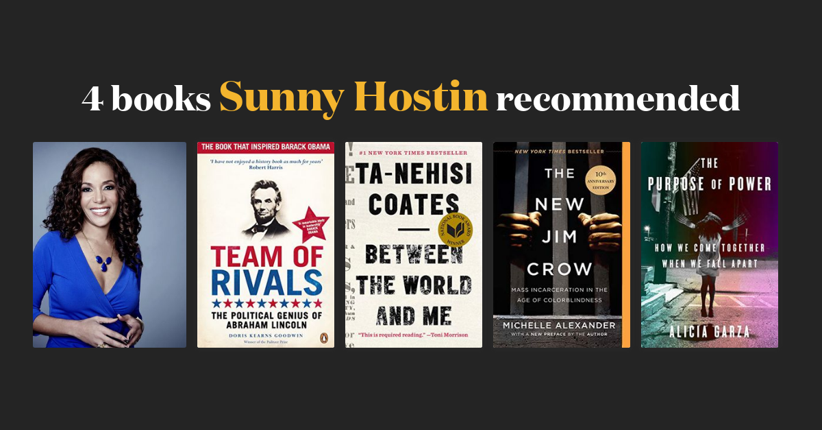 4 books Sunny Hostin