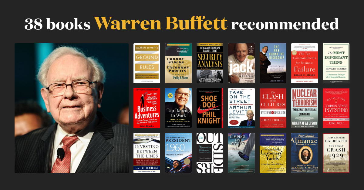 top 10 books warren buffett