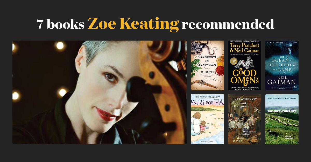 8 books Zoe Keating
